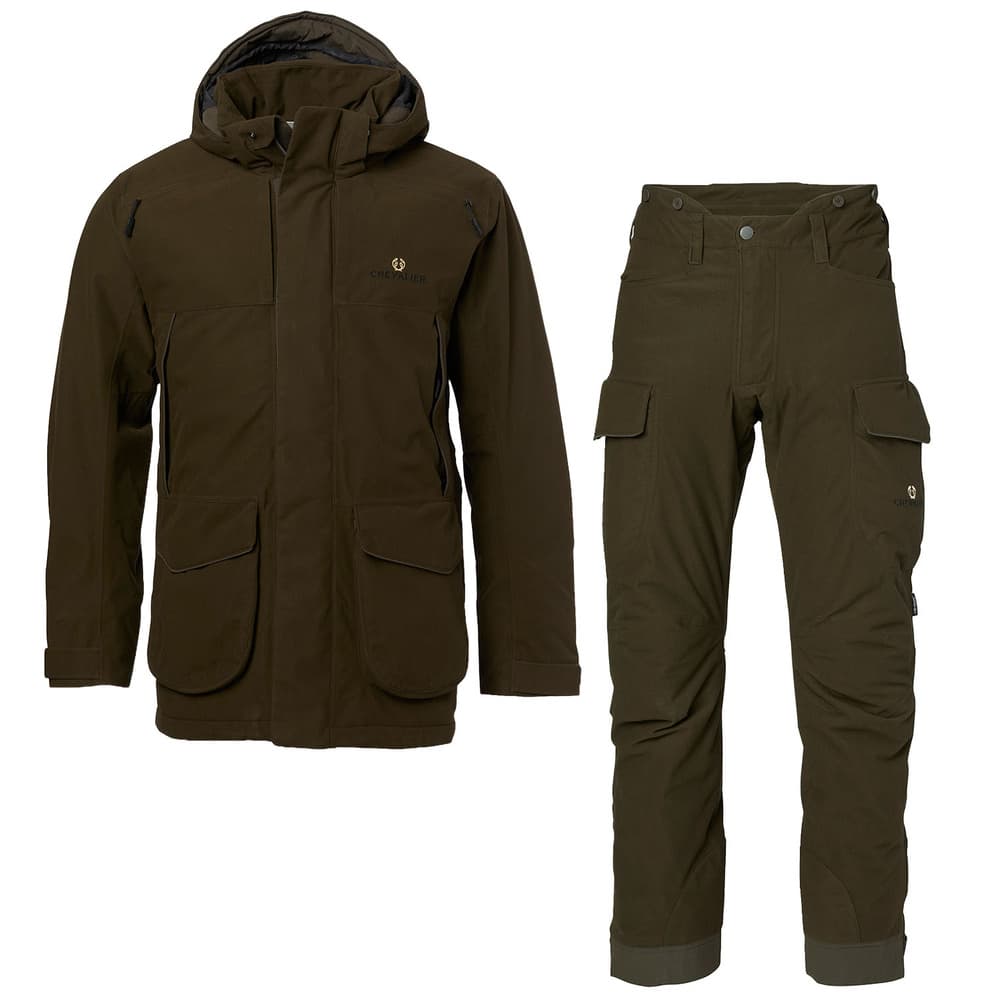 Hunting Set Highland Chevalite Padded Men, Dark Forest Green, view: 0