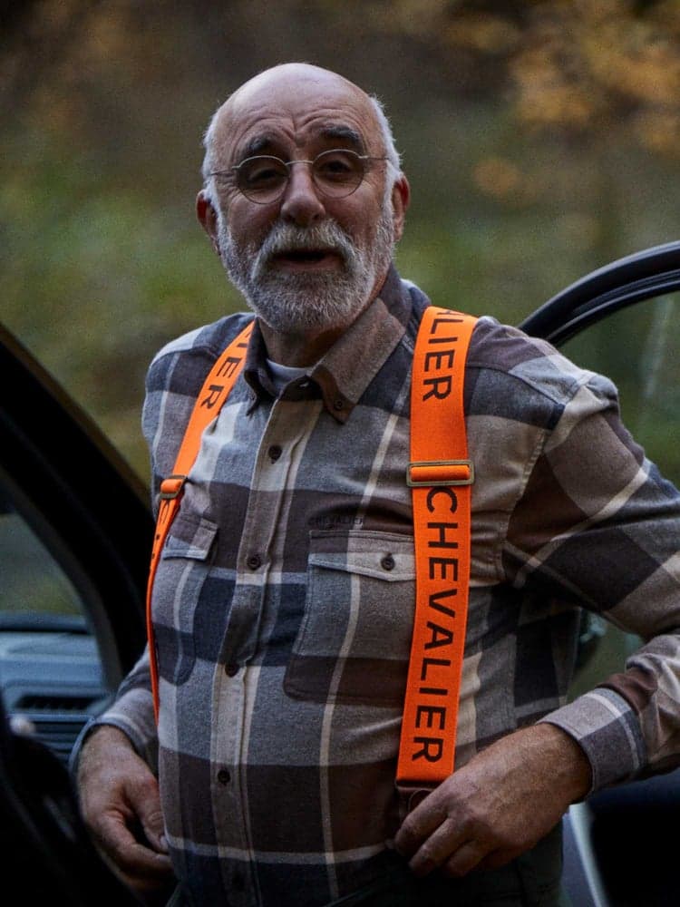 Chevalier Logo Suspenders High Vis Orange, view: 1