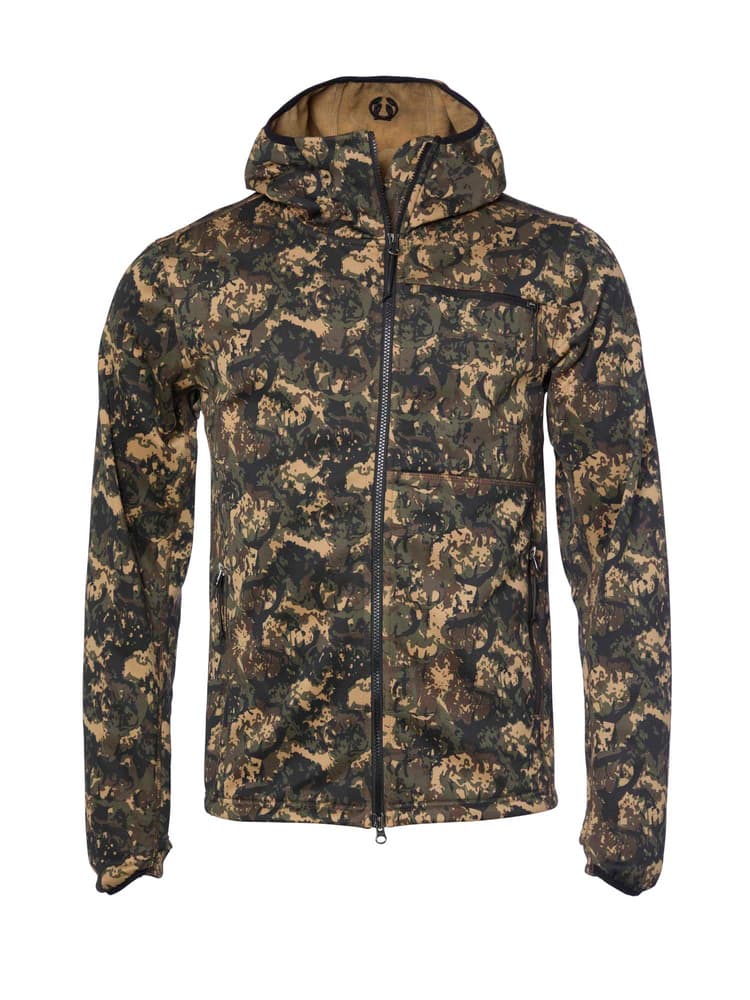 Hunter Stretch Zip Hoodie Men Antler Camouflage, view: 0