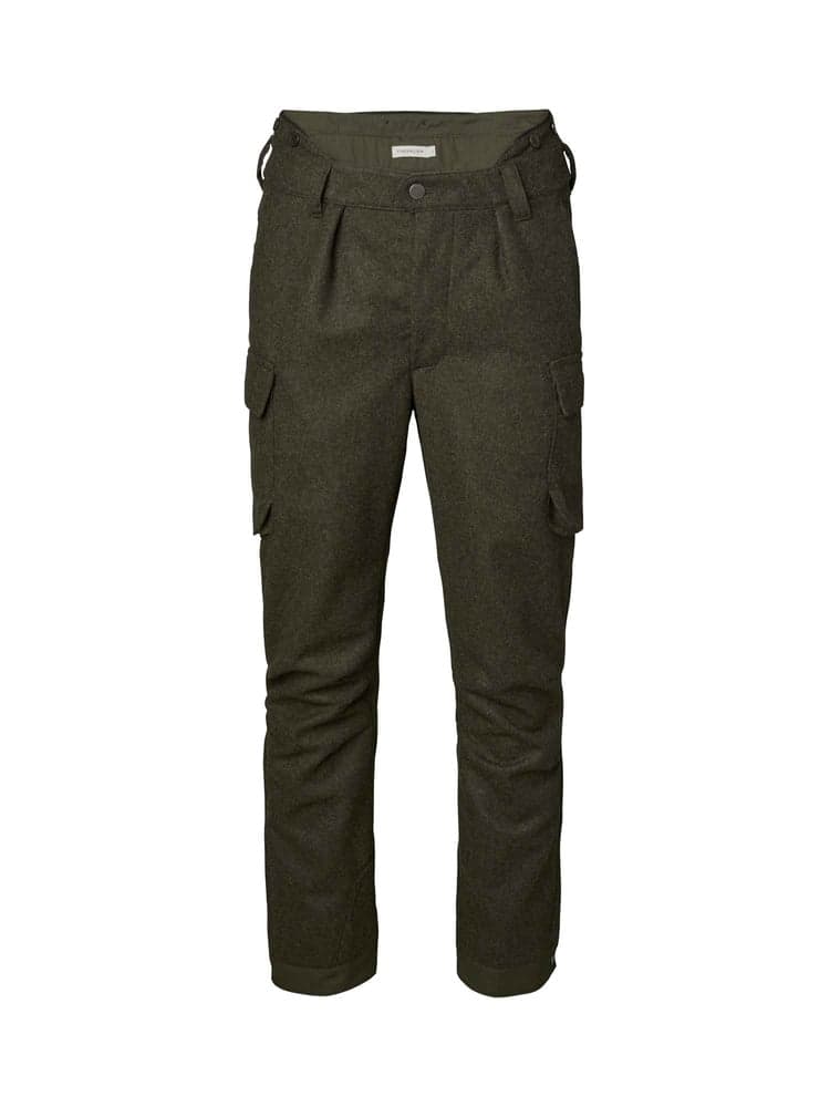Loden Wool Pants Men 2.0 Dark Green Melange, view: 0