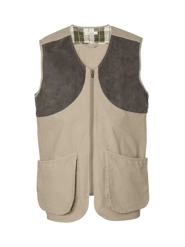 Gate Shooting Vest Men Taupe, view: 0