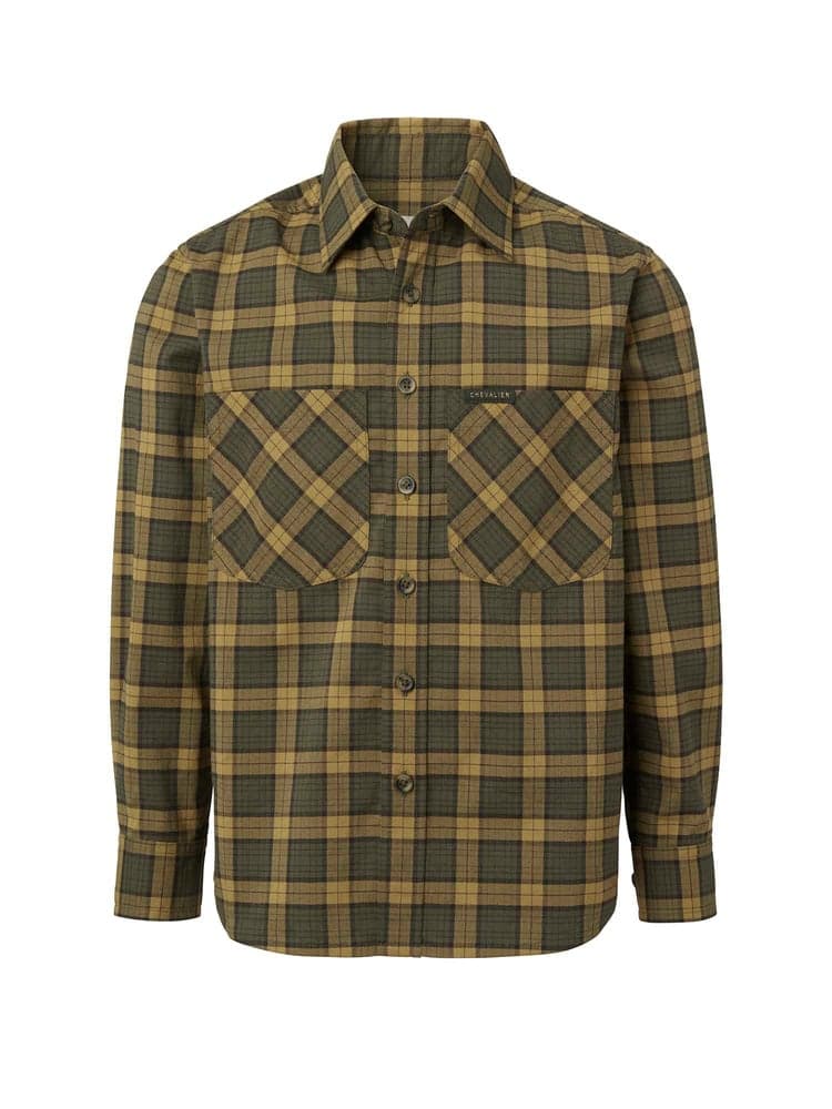 Cub Coolmax Shirt Junior Moss Checked, view: 0