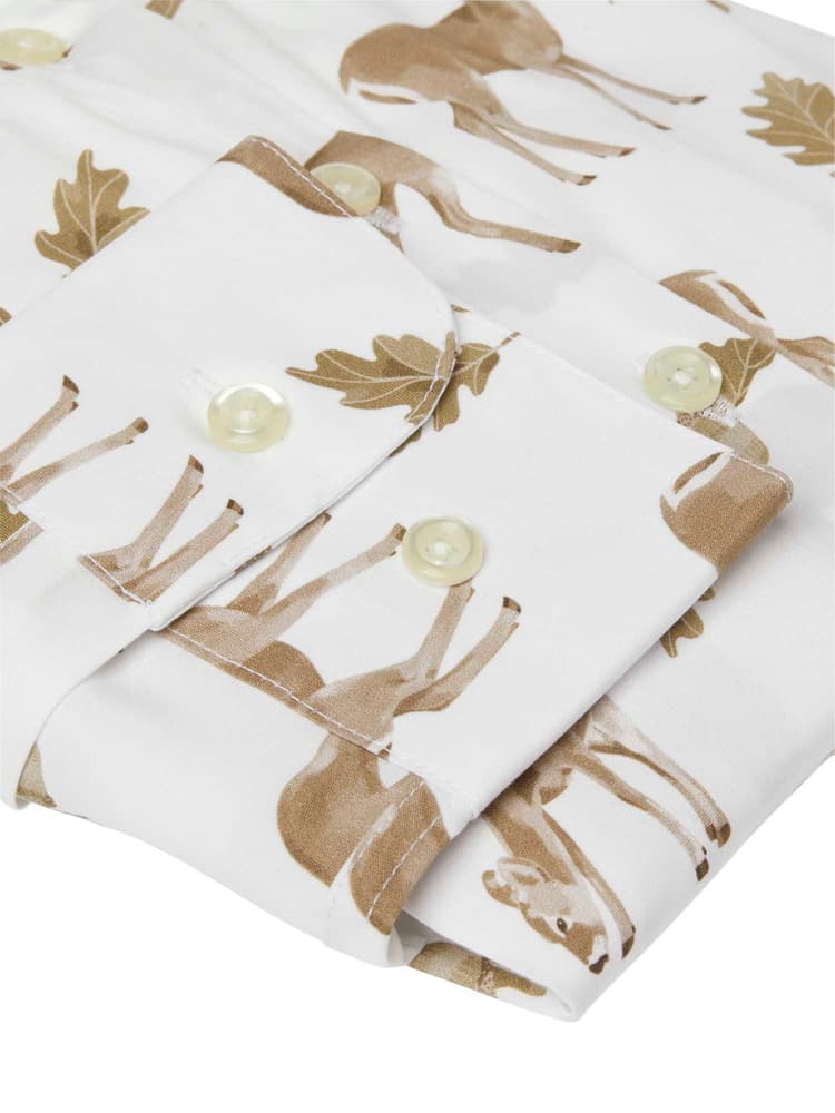 Lindsey Contemporary Fit Shirt Women Oh Deer Brown, view: 4