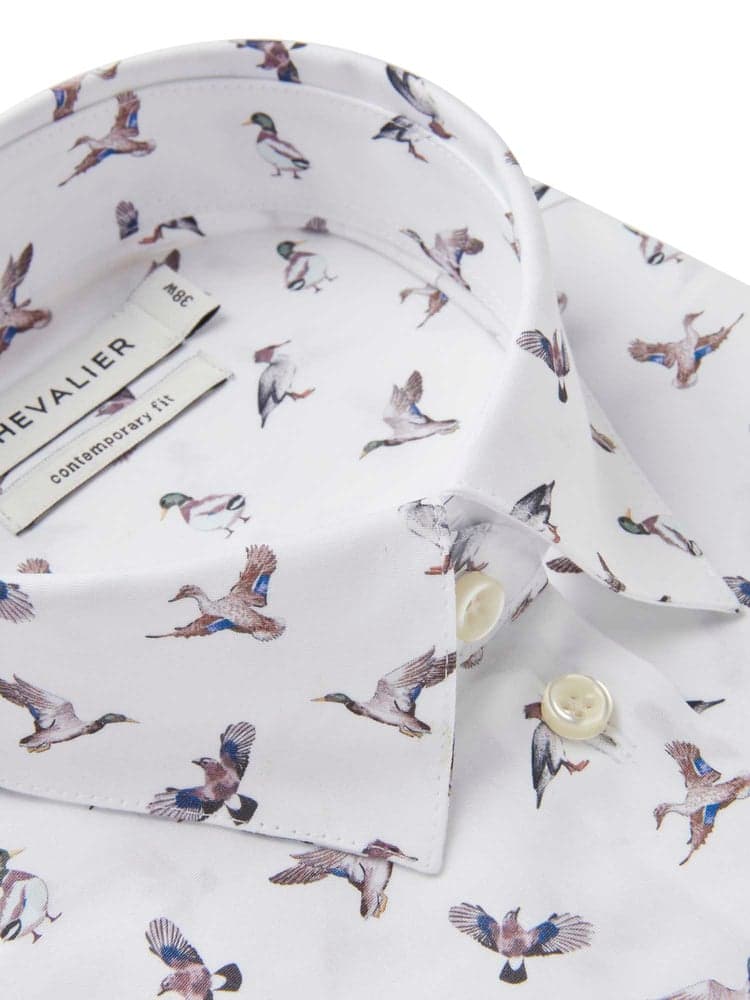 Lindsey Contemporary Fit Shirt Women Ducks and Friends, view: 3