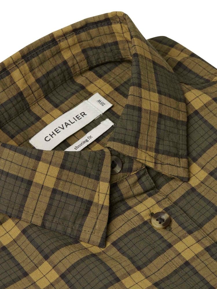 Creek Shooting Fit Coolmax Shirt Women Moss Checked, view: 3