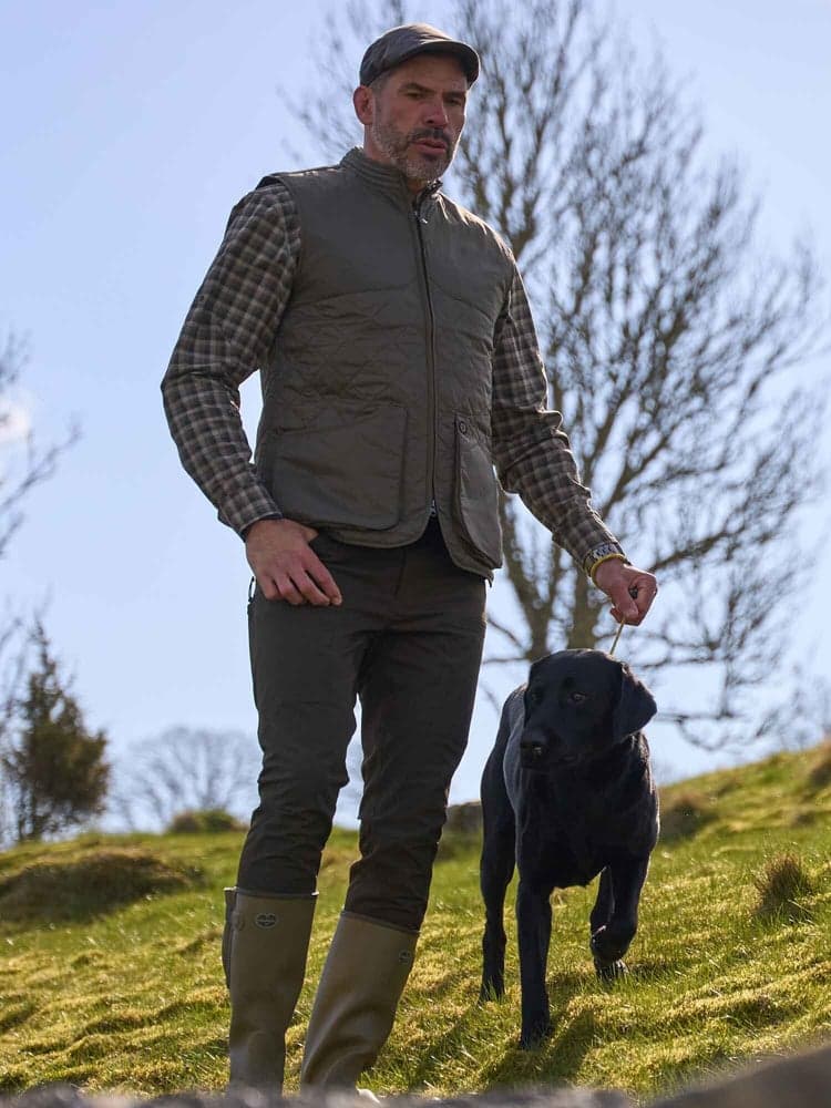 Creek Shooting Fit Coolmax Shirt Men Mink Brown Checked, view: 1