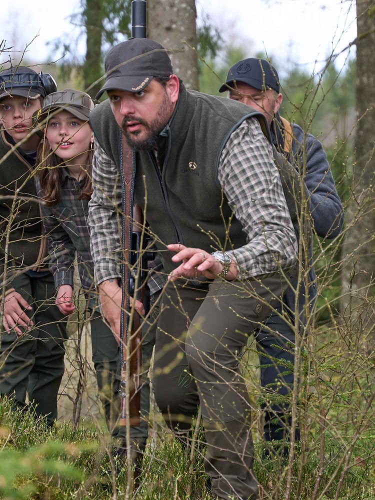 Creek Shooting Fit Coolmax Shirt Men Mink Brown Checked, view: 6