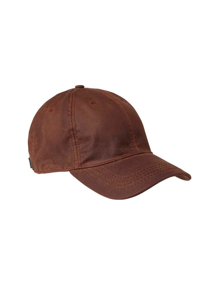Dimlands Waxed Cotton Cap Wine Red, view: 0