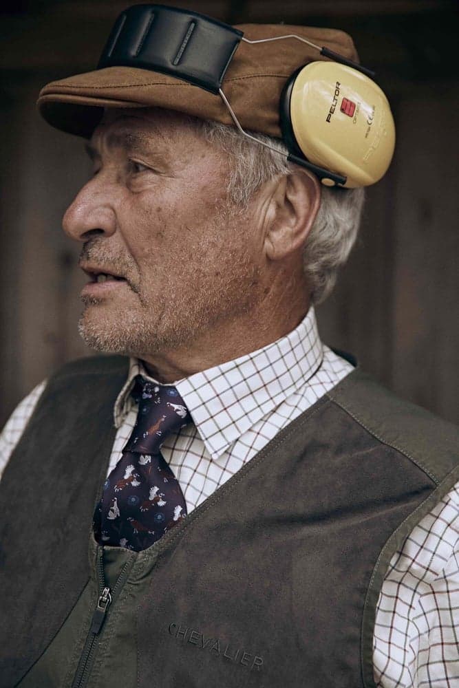 Spaniel Silk Tie Spaniel Wine, view: 1