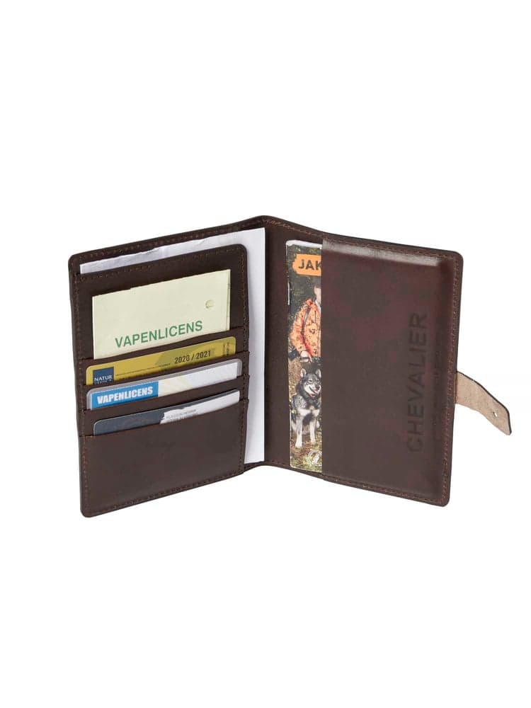Chevalier Hunting Passport Pocket Leather Brown, view: 1