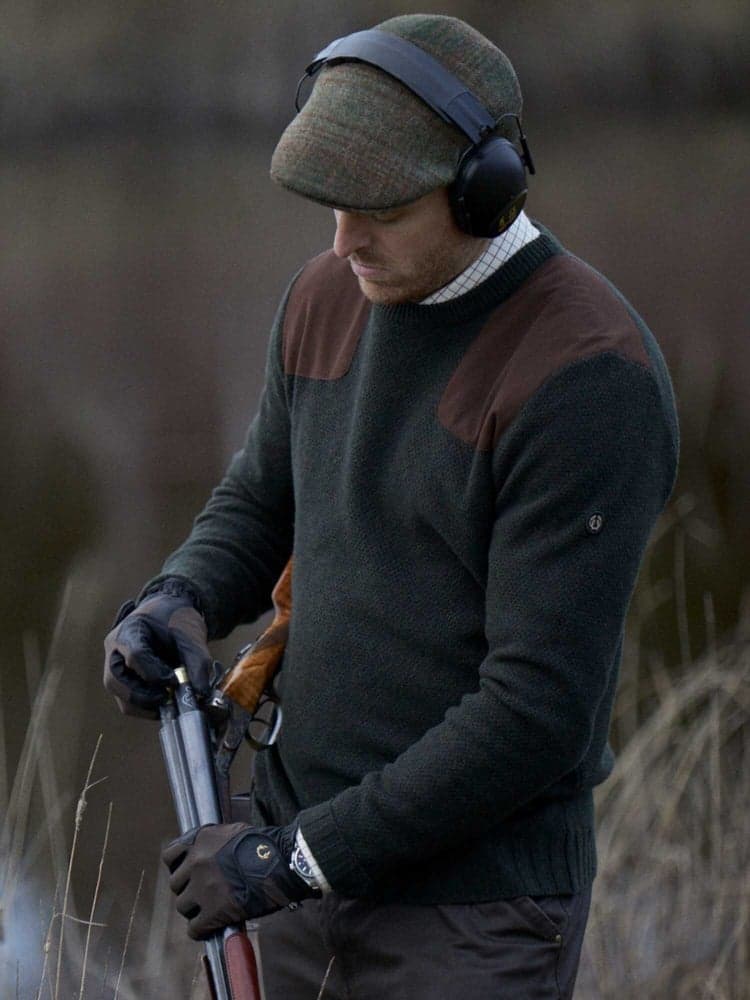 Ragdale Shooting Wool Pullover Men Dark Green, view: 1