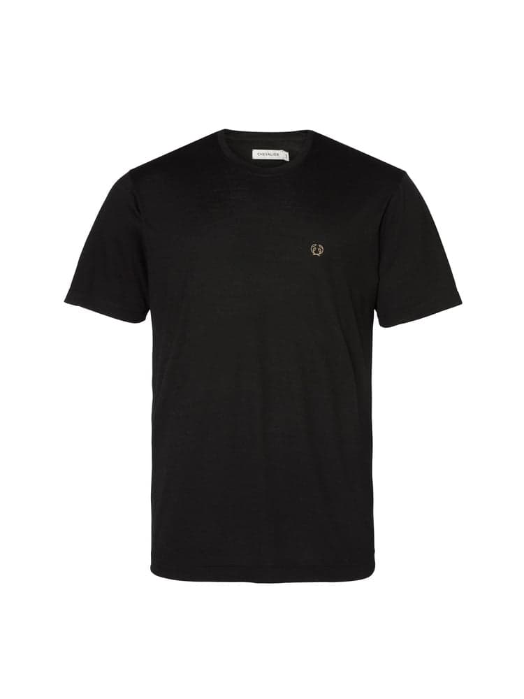 Coley Wool T-shirt Men Black, view: 0