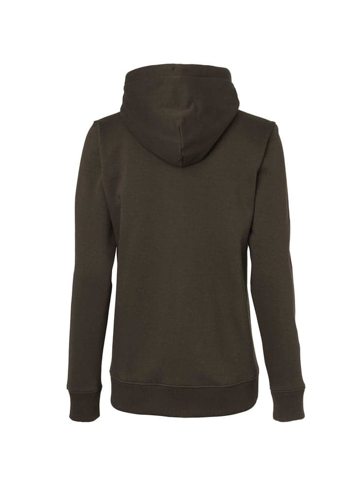 Hill Hoodie Women Leather Brown, view: 1