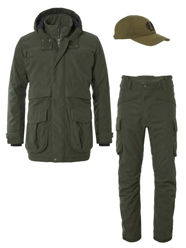 Basset Chevalite -metsästyspuku miehille, view: 0