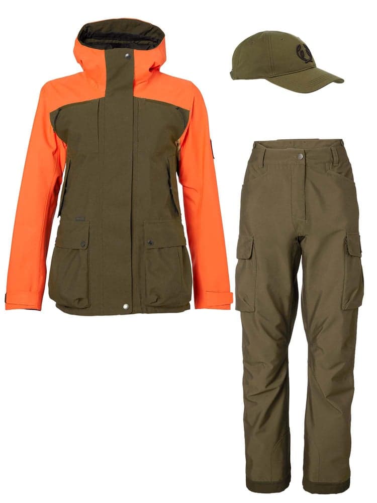 Hunting Set Endeavor Chevalite Hi-Vis green Naiset 2.0, view: 0