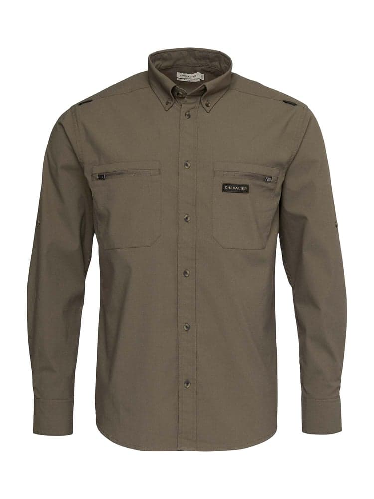 Drift Shooting Fit Shirt Men Tarmac Green, view: 0