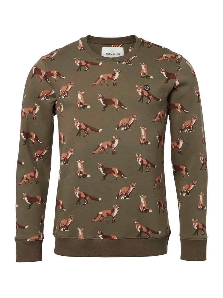 Fauna Sweatshirt Men Fox Life, view: 0