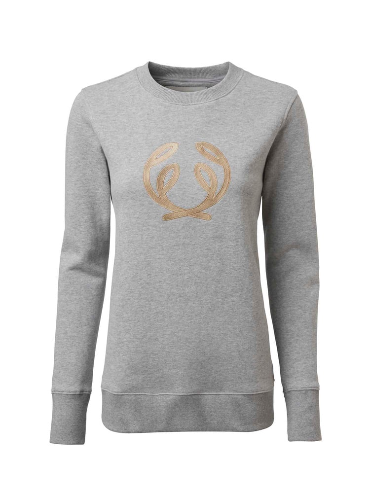 productCard.productImage: Symbol Sweatshirt Women Grey Melange