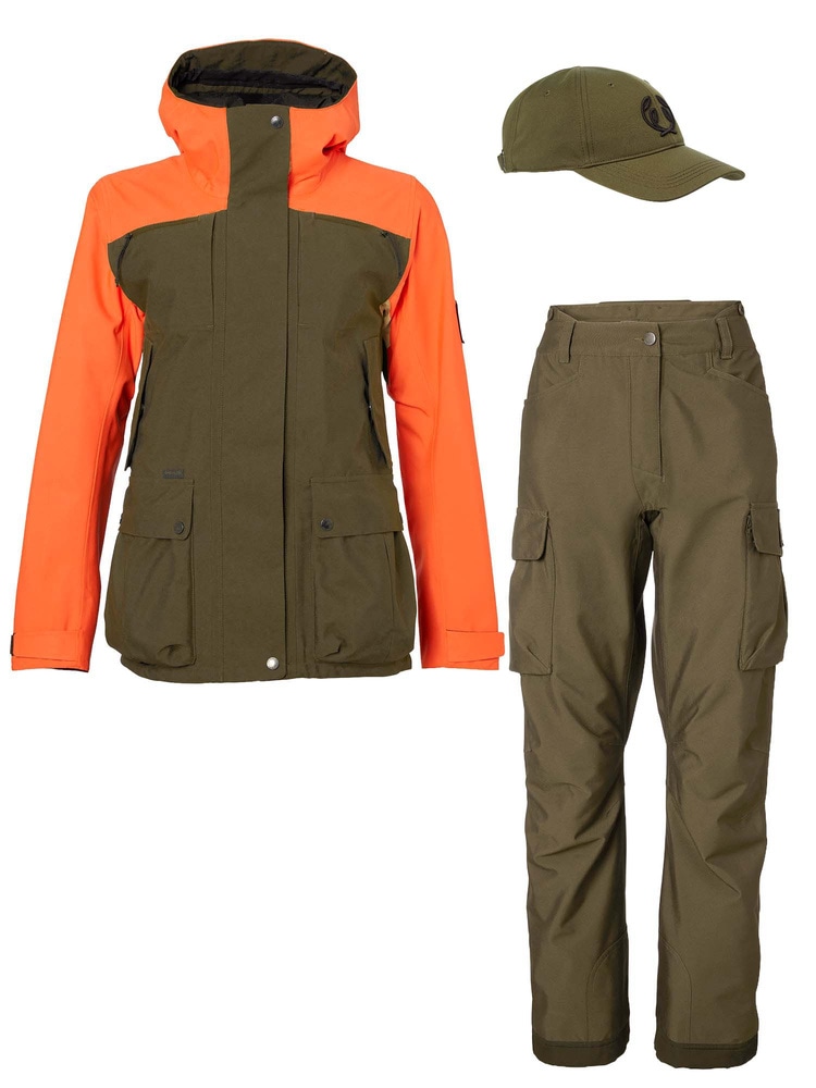 productCard.productImage: Hunting Set Endeavor Chevalite Hi-Vis green Naiset 2.0