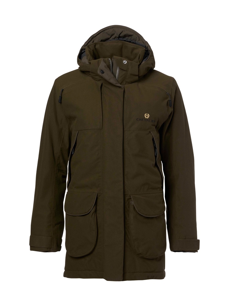productCard.productImage: Highland Chevalite Padded Jacket Women Dark Forrest Green