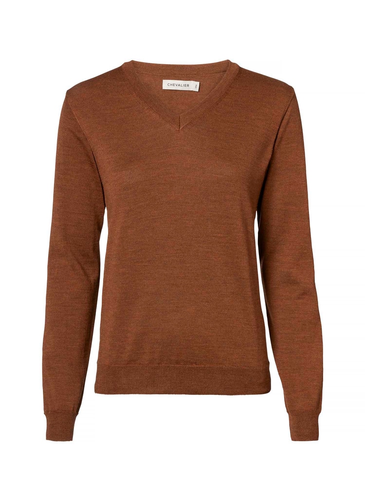 productCard.productImage: Blaise V-Neck Merino Pullover Women Chestnut