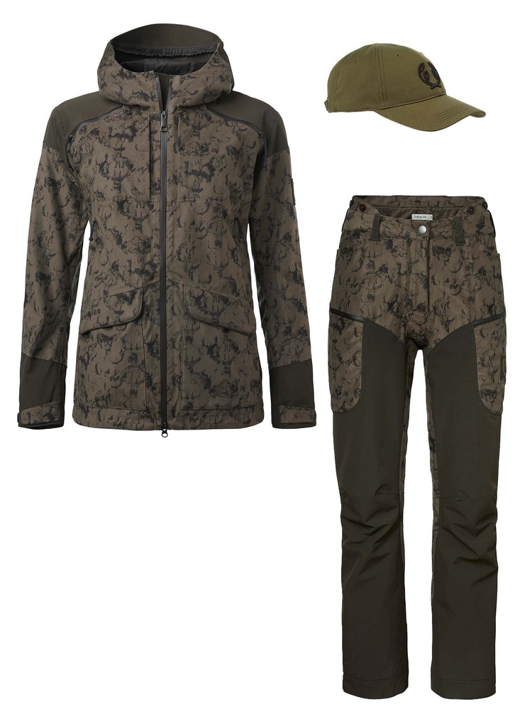 productCard.productImage: Metsästyspuku Pointer Chevalite Women 3.0 – Autumn Green Deer